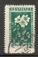 Bulgaria 1953  Medicinal Flowers  (o) Mi.876 - Used Stamps