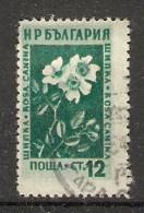 Bulgaria 1953  Medicinal Flowers  (o) Mi.876 - Oblitérés