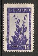 Bulgaria 1953  Medicinal Flowers  (o) Mi.877 - Used Stamps