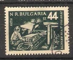 Bulgaria 1954  Miners Day  (o) Mi.920 - Usados