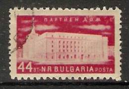 Bulgaria 1956  Communist Party Building (o) Mi.989 - Used Stamps