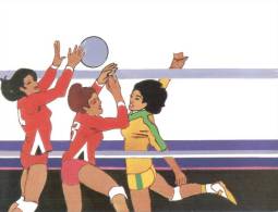 (546) Olympic Games Sport - Volley Ball - Volleyball