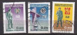 L5438 - FINLANDE FINLAND Yv N°611/13 - Gebraucht