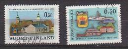 L5454 - FINLANDE FINLAND Yv N°643/44 - Usati