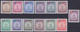 LIECHTENSTEIN - Michel - 1976-'89 - Nr 57/69 - MNH** - Service