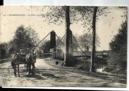D40 - PEYREHORADE  -  Le Pont Suspendu  -  (Attelage) - Peyrehorade