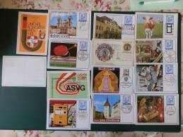 DOOS/OOST/LOT10        21 CP MAXI CARTE  OBL. SPECIALE - Covers & Documents