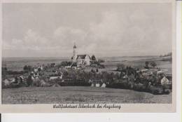 Biberbach Bei Augsburg Panorama Gesamt Wohnhäuser Sw Um 1920 - Kaufbeuren