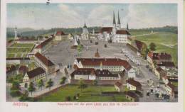 Litho Altötting Kapellplatz Mit Der Alten Linde Aus Dem 16. Jh. 26.5.1931 - Altoetting