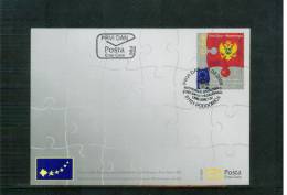 Montenegro 2008 Montenegro - EU Satz / Set FDC - 2008