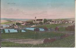 Litho Rot A.d. Rot Lkr. Biberach Panorama Mit See Kirche Um 1900 - Biberach