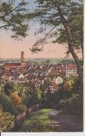 Litho Biberach Riss Wohnhäuser Blick Auf Die Stadt Feldpost 26.7.1916 - Biberach