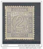 ES116-L3381TEO.España .Spain.ESCUDO DE ESPAÑA. .Espagne. AMADEO L. 1872  (Ed  116*) Con Charnela.MAGNIFICO - Autres & Non Classés