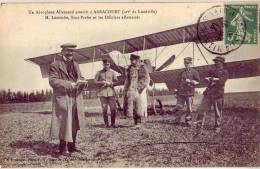 Arracourt   54   Aviation Aéroplane Allemand Atterrit A.. - Autres & Non Classés