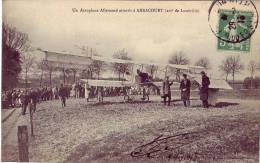 Arracourt   54   Aviation Aéroplane Allemand Atterrit A.. - Other & Unclassified