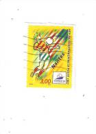 TIMBRE FRANCE ANNEE 1997 "Coupe Du Monde De Football France 98 - NANTES" OBLITERE - Covers & Documents