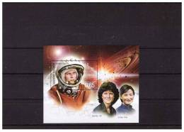 BULGARIA 2013  50 ANNIVERSARY OF FIRST WOMAN IN SPACE -SPECIAL S/S MNH - Nuovi