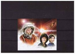 BULGARIA 2013  50 ANNIVERSARY OF FIRST WOMAN IN SPACE -SPECIAL S/S MNH - Neufs