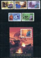 Cuba 2004 - Minerals Complete Set (5 Stamps) + 1 Sheet - Usados