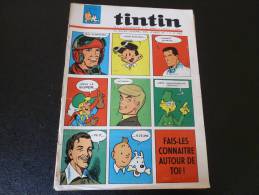 JOURNAL TINTIN N°23  1966  HEROS DU JOURNAL - Tintin