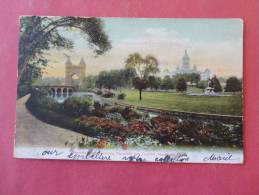 Hartford, CT--Memorial Arch, Cornering Fountain And Capitol--cancel 1906--Ref PJ -101 - Hartford