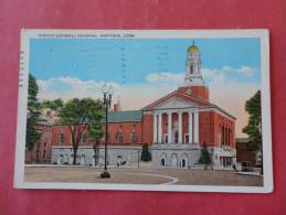 Hartford, CT--Horace Bushnell Memorial--cancel 1932--Ref PJ -101 - Hartford