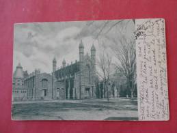 New Haven, CT--Ligonion Library, Yale University--cancel 1907--Ref PJ -101 - New Haven