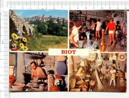 BIOT  -  Le Village Et Ses Artisans -  Verrerie - Poterie - Vannerie - Biot