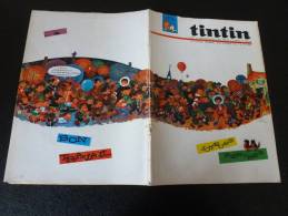 JOURNAL TINTIN N°35  1966   MITTEI  JOYEUSE RENTREE - Tintin