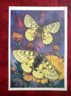 Eversmann's Parnassian - Parnassius Eversmanni - Butterflies - 1986 - Russia - USSR - Unused - Papillons