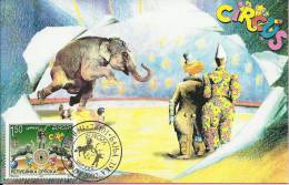 EUROPA 2002 - CIRCUS, Banja Luka, 30.4.2002., Serbian Republic, Maximum Card - Cirque