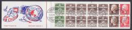 Denmark 1981 MH-MiNr. 28 Markenheftchen Booklet H 22 Stamp Joke No. 7 Cancelled - Cuadernillos