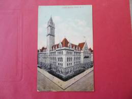 Buffalo, NY--Federal Building--cancel 1908--Ref PJ -103 - Buffalo