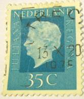 Netherlands 1969 Queen Juliana 35c - Used - Oblitérés