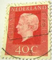 Netherlands 1969 Queen Juliana 40c - Used - Usati