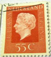 Netherlands 1969 Queen Juliana 55c - Used - Gebraucht