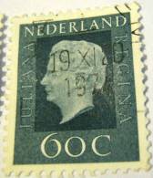Netherlands 1969 Queen Juliana 60c - Used - Usati