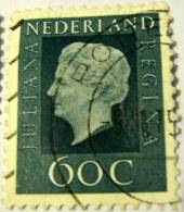 Netherlands 1969 Queen Juliana 60c - Used - Usati