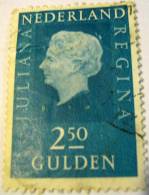 Netherlands 1969 Queen Juliana 2.50g - Used - Gebraucht