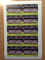 ST - VINCENT 1987 FOOTBALL SOCCER FUSSBALL SHEET Of 10 BARCLAY´S PREMIER LEAGUE CLUB " DERBY COUNTY " PROOF ESSAI - Berühmte Teams