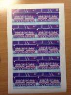 ST - VINCENT 1987 FOOTBALL SOCCER FUSSBALL SHEET Of 10 BARCLAY´S PREMIER LEAGUE CLUB " DERBY COUNTY " PROOF ESSAI - Beroemde Teams