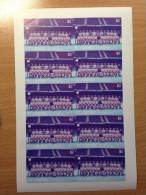ST - VINCENT 1987 FOOTBALL SOCCER FUSSBALL SHEET Of 10 BARCLAY´S PREMIER LEAGUE CLUB " DERBY COUNTY " PROOF ESSAI - Famous Clubs