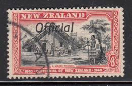 New Zealand Used Scott #O84 8p A Maori Council - Dienstmarken