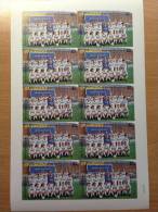 ST - VINCENT 1987 FOOTBALL SOCCER FUSSBALL SHEET Of 10 BARCLAY´S PREMIER LEAGUE CLUB " LEEDS UNITED " PROOF ESSAI - Famous Clubs