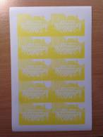 ST - VINCENT 1987 FOOTBALL SOCCER FUSSBALL SHEET Of 10 BARCLAY´S PREMIER LEAGUE CLUB " EVERTON " PROOF ESSAI - Famous Clubs