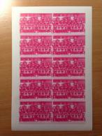 ST - VINCENT 1987 FOOTBALL SOCCER FUSSBALL SHEET Of 10 BARCLAY´S PREMIER LEAGUE CLUB " LIVERPOOL " PROOF ESSAI - Famous Clubs