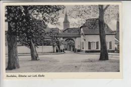 4220 DINSLAKEN, Rittertor Mit Kath. Kirche 1958 - Dinslaken