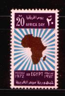 EGYPT / 1972 / AFRICA DAY / FLAG / MNH / VF - Neufs