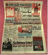 BILD-Zeitung Vom 15. Dezember 1994 : Unheimlich : Mord Beim Gottesdienst - Frau In Kirchenbank Erschlagen - Autres & Non Classés