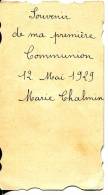 Marie Chalmin Souvenir 1ère Communion - Kommunion Und Konfirmazion